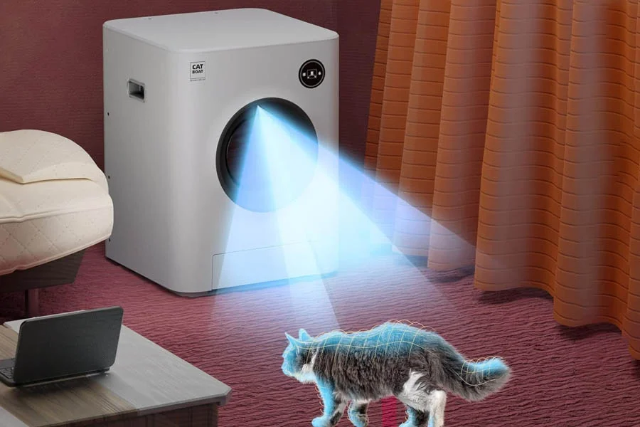 electronic cat litter