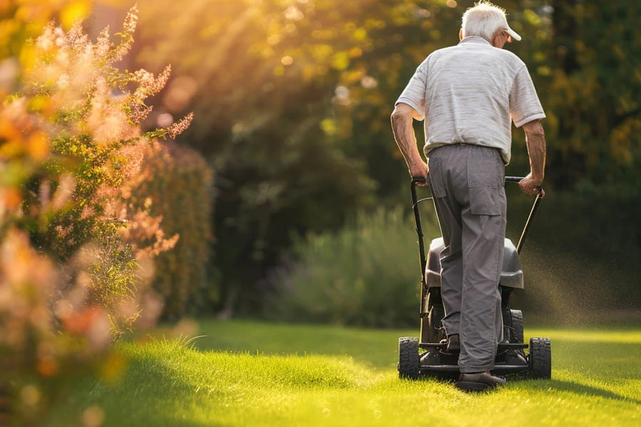 battery cordless lawn mower